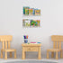 Upsimples 10 Pack Acrylic Shelves, 15" Floating Bookshelves for Wall Storage, Clear Display Shelf Organizer