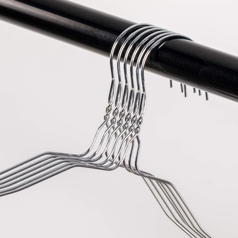 Mr. Pen Wire Hangers, 10 Pack Metal Hangers for Clothes, Slim Standard Wire Coat Hangers, Silver