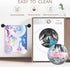 Slip-40 16 Inch, SHUCHING Girl Unicorn Bath Mat for Tub Non X Kids Bathtub Mat Non Slip, Long Shower Mat Anti Slip