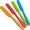 4 Pcs Silicone Spatula Set, Heat Resistant Cake Cream Butter Spatulas for Mixing Batter and Scraping