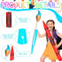 4 Set Pcs Inflatable Giant Paint Brush Balloons with Crayon Balloons for Back to Party Decorations Balloon Photo Prop