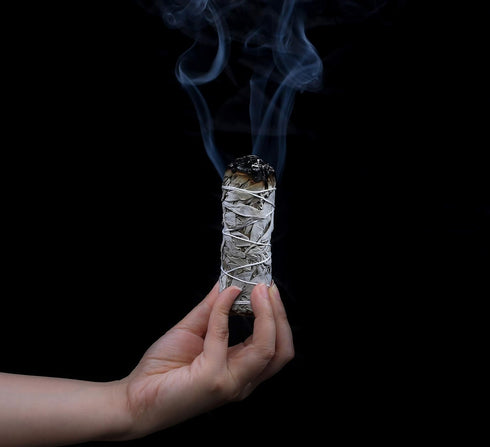 White Sage Smudge Sticks - 6 Pack of 4" Sage Bundles, Perfect for Smudging Kit Replenishment
