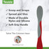 Tovolo Mini Scoop and Spread Tool for Kitchen Meal Prep Small Sandwich Spreader Spatula for Peanut Butter Jelly
