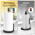 2 1 Countertop BLUJAYE in Paper Towel Holder with Spray Bottle - Matte Black Paper Towel Holder & Spray Bottle