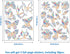 Lystaii 38 Pcs Window Clings Window Rainbow Decals Stickers for Anti Collision Bird Strikes Prevent Bird Strikes Hitting on Glass Windows Transparent Suncatcher Stickers (Bird,Butterfly, Leaf)