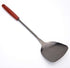 FJNATINH 15 Inch Wok Spatula, Stainless Steel Metal Spatulas for Kitchen Cooking Utensils for Cast Iron