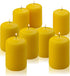 Citronella Pillar Candle - Set of 8 Candles, 3 inch Tall, 2 inch Thick, 18 Hour Burn Time for Indoor/Outdoor Use