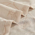 Topick Beige Sheer Leaf Curtain Kitchen Valance for Windows, Leaf Embroidered Voile Small Curtain 16 Inch