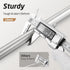 KES Paper Towel Holder Countertop, Natural Marble Base SUS304 Stainless Steel Roll Holder for Standard or Jumbo Rolls