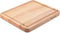 KitchenAid Classic Rubberwood Cutting Board, 8"x10" with Perimeter Trench, Reversible Chopping Board