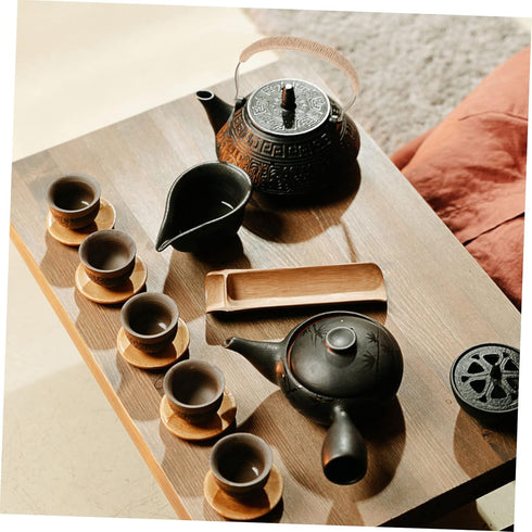 Ceramic Teapot with Rope Handle, Japanese Tea Pot Accessories, Replaceable Handle