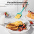 U-Taste Silicone Baking Spatula Set, 600ºF High Heat Resistant Food Grade Flexible Rubber Kitchen Cooking Utensils