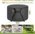 36 Inch 36 28 Inch Patio Furniture Covers Round, Outdoor Round Dinner Table Cover Waterproof, Rounds Patio Coffee Table