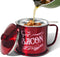 QMET 1.3L Bacon Grease Saver Container with Fine Mesh Strainer,Stainless Steel Oil Keeper