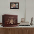 FurrySpace 255 lbs Cremation Urns for Human Ashes, Wooden Urn for Ashes Adult Male Female, Wooden Picture Frame Urns