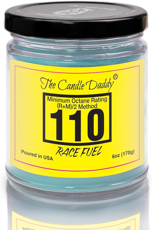 Race Fuel High Octane Gasoline Candle, 6 oz, Up to 40 Hour Burn Time