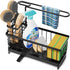 Tell Love Kitchen Sink Caddy, Sponge Holder with Towel Holder, Kitchen Holder for Sink