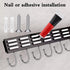 2PCS Kitchen Utensil Racks with 8 Hooks, 17 Inch Multifunctional Hanging Utensil Holders