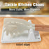 Ceramic Utensil Rest with Drip Pad, Heat-Resistant Spoon Holder for Kitchen Utensils, White