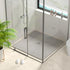 40 40 Inch HITSLAM Square Shower Mat, x Non Slip Bath Mat for Tub, Soft PVC Loofah Bathtub Mats with Drain Holes, Quick