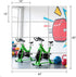 Ruomeng 14" 12" 12Pcs Gym Mirror Tiles - x x Wall Mounted Mirror Glass Frameless Full Length Mirror Tiles for Home Gym