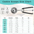 Cookie Scoop 4 Tablespoon, Size #16 Cookie Dough Scoop, Muffin Scoops for Baking, 4 Tbsp/ 60 ml/ 2 oz Cookie Scoop for Baking, Spring-Loaded Scoop, Comfortable Grip