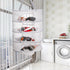 4 Coloch Layer Herb Drying Rack with Zipper, Hanging Mesh Net Collapsible Food Drying Fish Net Hanging Basket Dryer Net