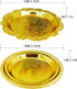 2 Angel Soy Wax Candles with 2 Golden Candlestick Tray, Scented Decorative Candles for Home Decoration and Relaxation