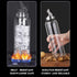 Set 17 oz Set 2 Glass Olive Oil Dispenser Bottle for Kitchen Shatterproof & Leakproof Oil and Vinegar Dispenser