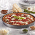 IME Nonstick Pizza Pan - 10 Inch Carbon Steel Deep Dish Baking Tray for Home Kitchen Bakeware