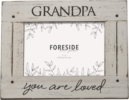 Foreside Home & Garden FFRD06206 5X7 Grandpa Love Frame
