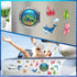 24 Pcs Cruise Door Decorations, Magnetic Ocean Sea Animals Stickers for Refrigerator and Party
