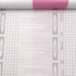 LovingWay 14.7 feet Wallpaper Roll - Two-Tone Drawer Liner, Self-Adhesive Corner Shelving Paper - Pink White Stripes