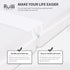 Ruili Bed Bridge Twin to King Converter Kit, Adjustable Comfortable Bed Connector with Strap and Storage Bag