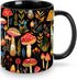 Yrebyou Mushroom Coffee Mug for Women Ceramic Tea Cup Novelty Mugs 11
