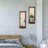 Set 2, Yorkmills Candle Sconces Wall Decor of Wall Candle Holder Rustic Home Decor, Farmhouse Wall Art Floating Mirror