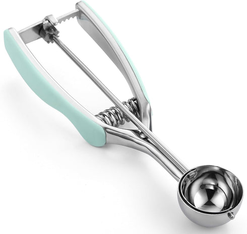 Spring Chef Mint Small Cookie Scoop for Baking, Multifunctional #60 Baller with Trigger Release for Ice Cream, Protein