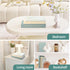 Set 3 HOMEBEST of Decorative Books Linen-Covered Fake Books with Magnetic Closure for Hidden Storage & Coffee Table