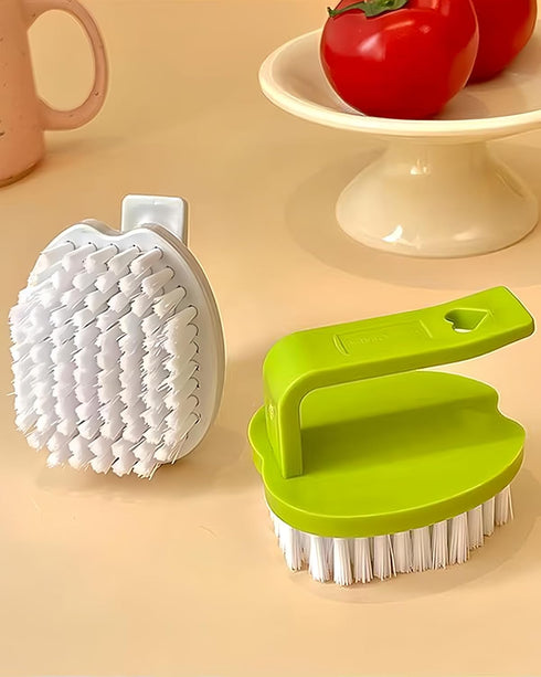 3 Pack Vegetable Scrubber Brush- Fruit and Vegetable Brushes,Vegetable Brush Scrubber for Food,Veggie Wash Brush