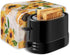 Sunflowers Print Kitchen Appliance Cover, 3 Slice Toaster Flower Small Appliance Parts, Stain Resistant Coffee Maker