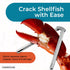3-Piece Set, Farberware Seafood Nutcracker Stainless Steel Shell Cracker & Picks - Crack Open Lobster, Crab, Nuts, Hard