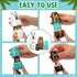 Gejoy Russian Nesting Dolls for Kids Handmade Matryoshka Wooden Stacking Toys Nesting Dolls Collectible Gifts