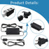 Sigely Adjustable Bed Base Input Power Supply, 2-Piece Power Adapter Set for Electric Bed Replacement