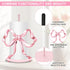 Countertop JarThenaAMCS Valentine's Day Trendy Bow Paper Towel Holder Cute Pink Bow Knot Kitchen Decor Accessories