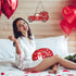 2 Pieces Valentine's Day Decor - Valentine's Day Heart Sign, Wooden Wall Decor, Happy Valentine's Day Truck Hanging