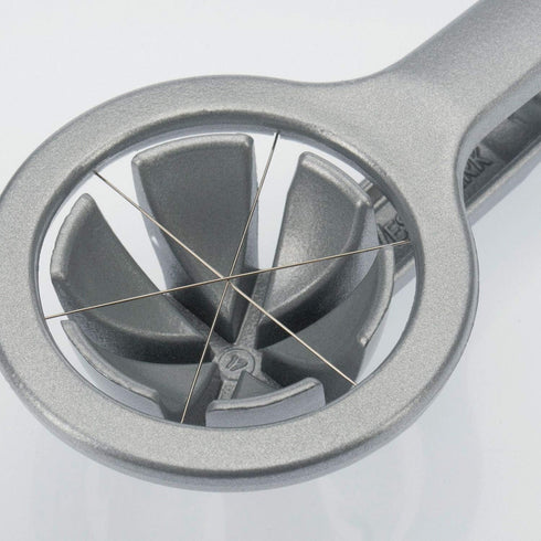 Westmark Wedge Egg Slicer - Heavy-Duty Aluminum Cutter with Stainless Steel Blades for Wedge Slices, Multi-Purpose