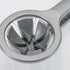 Westmark Wedge Egg Slicer - Heavy-Duty Aluminum Cutter with Stainless Steel Blades for Wedge Slices, Multi-Purpose