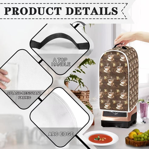 Small Appliance Covers, Soft Blender Covers, Washable Food Processor Covers for Coffee Machines, Toasters
