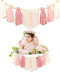 Boho Pink Handmade 1st Birthday High Chair Banner First Highchair Banner For