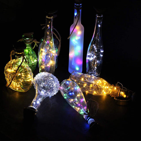 12 Pack 20 Girlfriend(3 YJFWAL Upgraded Solar Wine Bottle Lights, LEDs Waterproof Copper Light, Bottle Light Fairy Cork